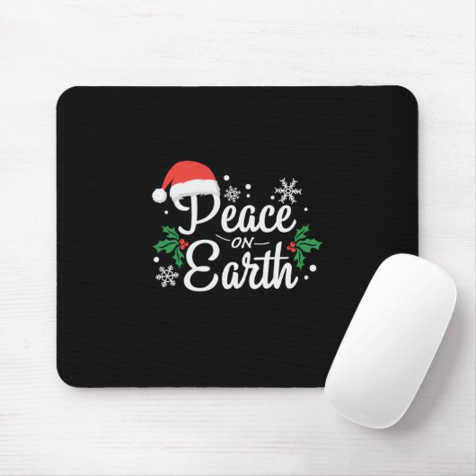 Xmas Weltfrieden Mousepad (Mit Mouse)