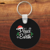 Xmas Weltfrieden Schlüsselanhänger (Vorderseite)