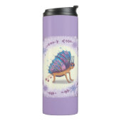 Xmas-Weltraumschmetterling Thermosbecher (Nach links gedreht)