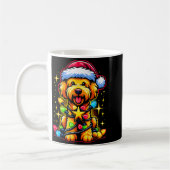 Xmas Whoodle Dog Tangled Christmas Lights For Men Kaffeetasse (Links)