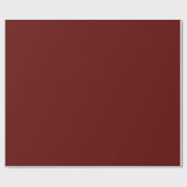 Xmas Wine Solid Color Geschenkpapier (Flach)