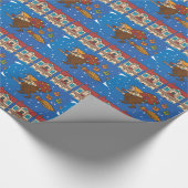 xmas witz Befana Geschenkpapier (Ecke)