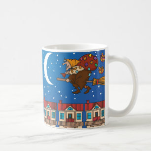 xmas witz Befana Kaffeetasse