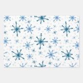 Xmas Wrapping Paper Flat Sheet Set 3 Geschenkpapier Set (Vorderseite 2)