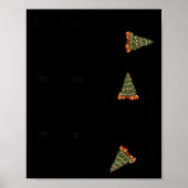 Xmas Ymas Zmas Tree Math Nerd Christmas Poster (Vorne)