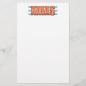 XMAS-Zeichen Briefpapier (Vorderseite)
