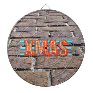 XMAS-Zeichen Dartscheibe