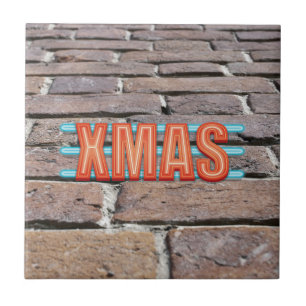 XMAS-Zeichen Fliese