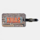 XMAS-Zeichen Gepäckanhänger (Rückseite horizontal)