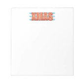 XMAS-Zeichen Notizblock (Vorderseite)