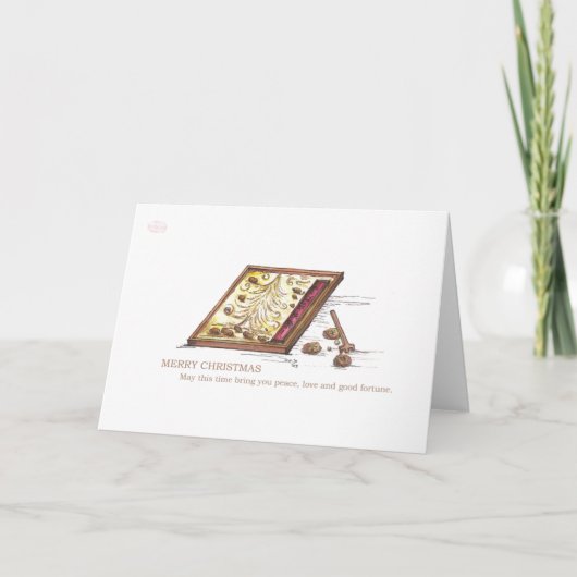 Xmas Zen Card Feiertagskarte (Vorderseite)