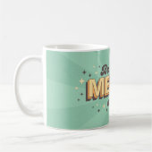 Xmas Zitat sei fröhlich und hell Vintag Kaffeetasse (Links)