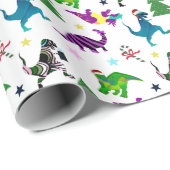 Xmasaurs Geschenkpapier (Rolleneckpunkt)