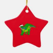 Xmasaurs Keramik Ornament (Hinten)
