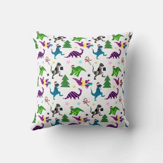 Xmasaurs Kissen (Rückseite)