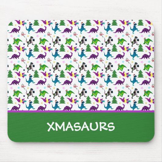 Xmasaurs Mousepad (Vorne)