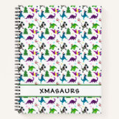 Xmasaurs Notizblock (Vorderseite)