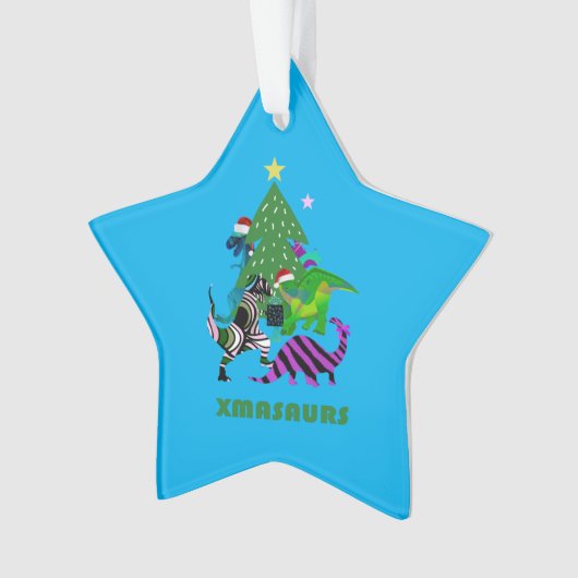 Xmasaurs Ornament (Vorderseite)