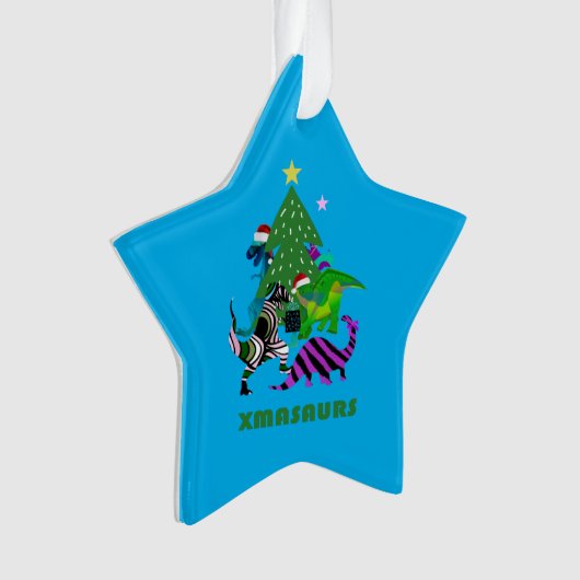 Xmasaurs Ornament (Vorderseite)