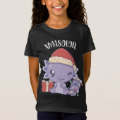 Xmasolotl Niedlich Axolotl T-Shirt (Vorderseite)