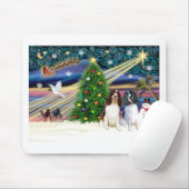 Xms Magic-2EngSpringer LivWht+Blk Mousepad (Mit Mouse)