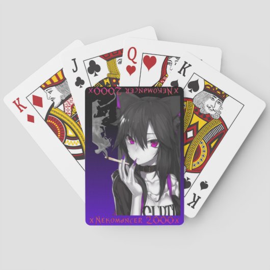 xNekomancer2000x Playing Cards Spielkarten (Rückseite)