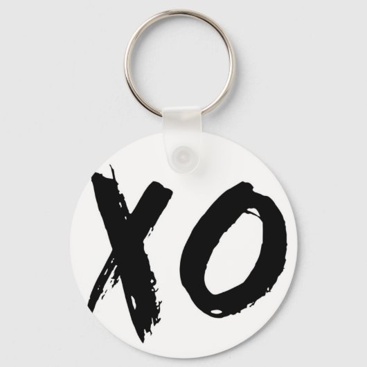 XO Brush Minimal Schlüsselanhänger (Vorderseite)