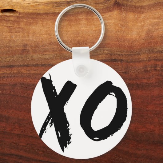 XO Brush Minimal Schlüsselanhänger (Vorderseite)
