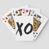 XO Brush Minimal Spielkarten (Rückseite)