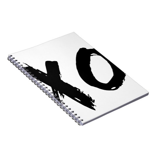 XO Bürste minimal Notizblock (Rechte Seite)