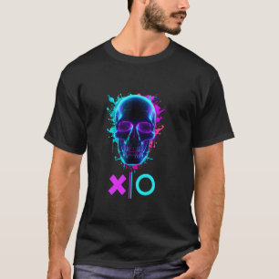 XO Gaming, Coole mysteriöse dunkle glückliche Schä T-Shirt