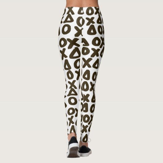 XO geometric marker marks Leggings (Rückseite)