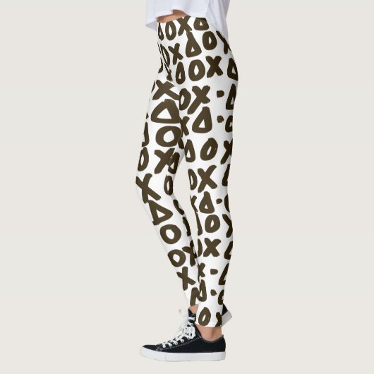 XO geometric marker marks Leggings (Links)
