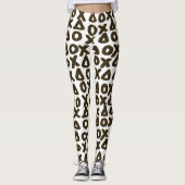 XO geometric marker marks Leggings (Vorderseite)