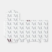 XO GESCHENKSCHACHTEL (Ungefaltet)