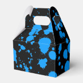 XO Graffiti Art Black and Blue 90er Spritzer Paint Geschenkschachtel (Rückseite)