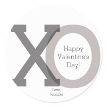 XO Graue Valentine's Custom Stickers