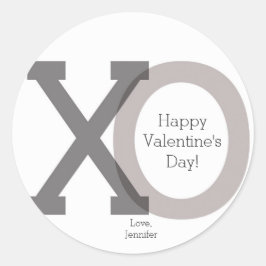 XO Graue Valentine's Custom Stickers