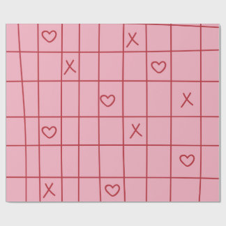 XO-Herzen Geschenkpapier