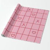 XO-Herzen Geschenkpapier (Ungerollt)