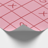 XO-Herzen Geschenkpapier (Ecke)