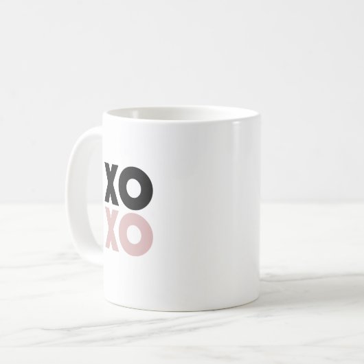 XO KAFFEETASSE (Vorderseite Links)