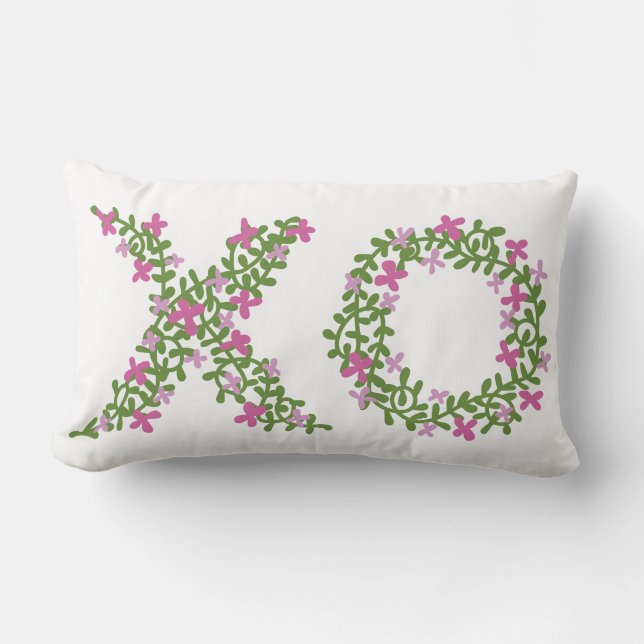 XO Lumbar Pillow Lendenkissen (Vorderseite)