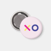 XO Magnet (Vorderseite/Rückseite)