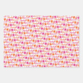 XO Monkey Business Wrapping Paper Geschenkpapier Set (Vorderseite 3)