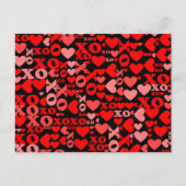 XO Mosaik Postkarte (Vorderseite)