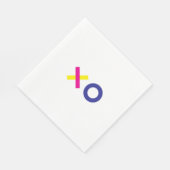 XO Paper Napkin Serviette (Ecke)
