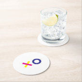 XO-Papierserviette Runder Pappuntersetzer (Vor Ort)