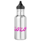 Xo-pink Edelstahlflasche (Rechts)