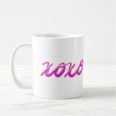 Xo-pink Kaffeetasse (Links)